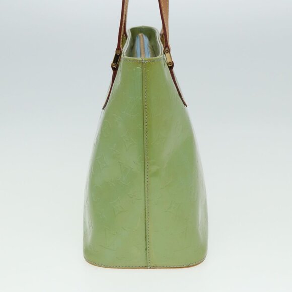 Louis Vuitton Green Monogram Vernis Houston Hand Bag - Picture 5 of 16
